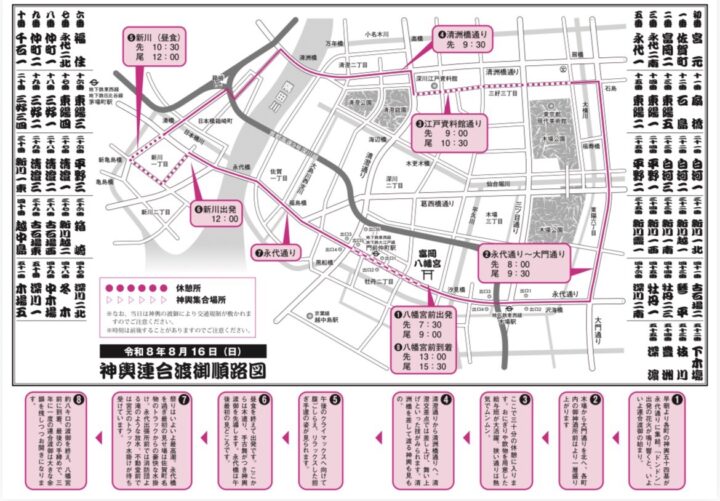 2026年富岡八幡宮 水かけ祭り参加！トレーナー視点で考察の画像
